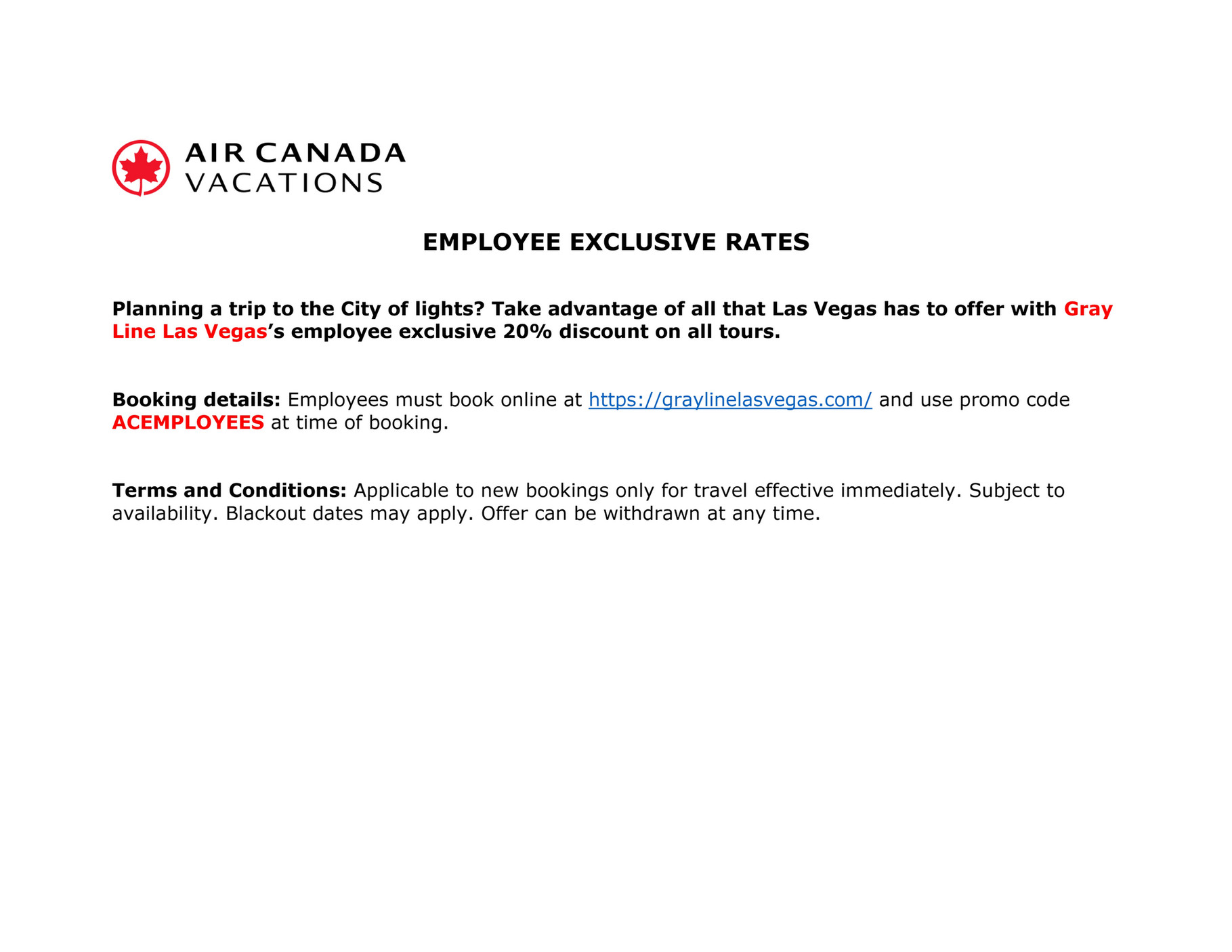 Air Canada Vacations Staff_GrayLine_EN Page 1 Created with