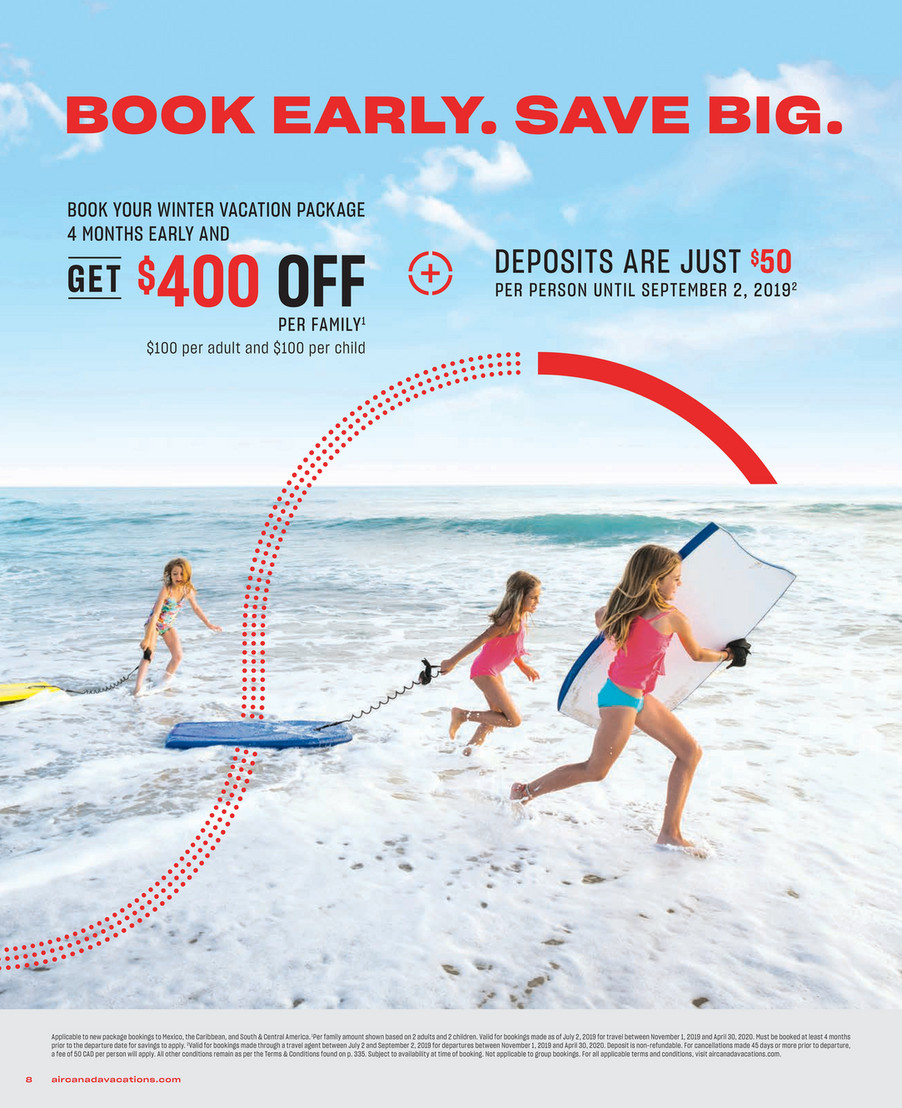 Air Canada Vacations Aircanadavacations Sun2019 En Page 1 Created With Publitas Com