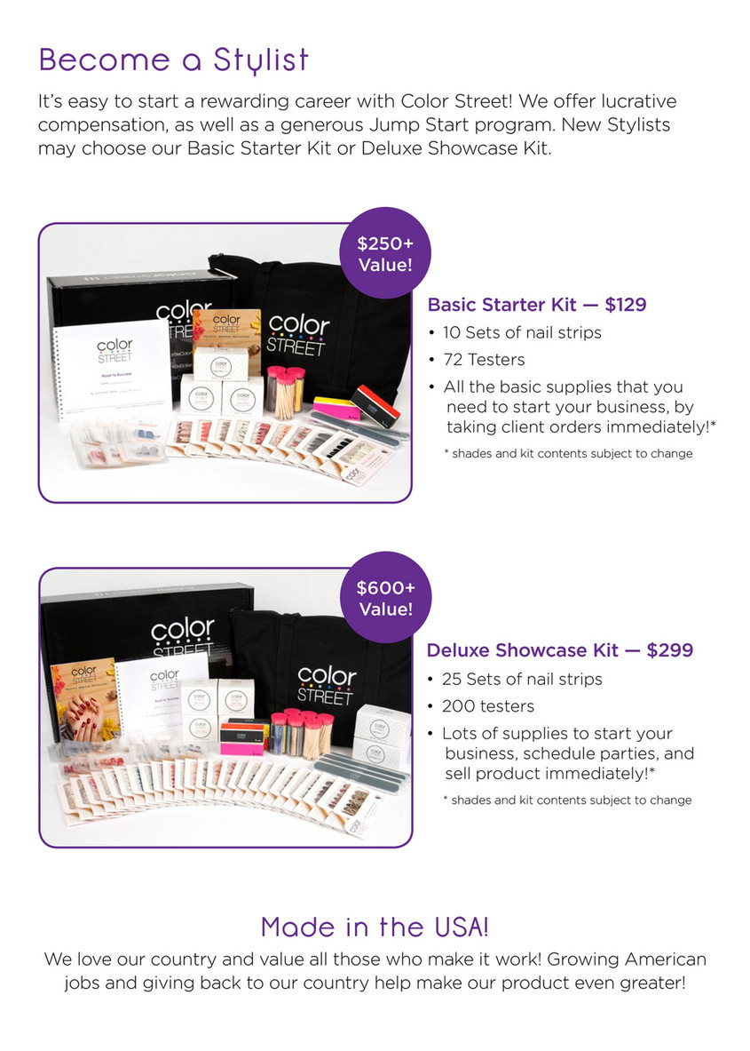 Colorstreet fashion starter bundle