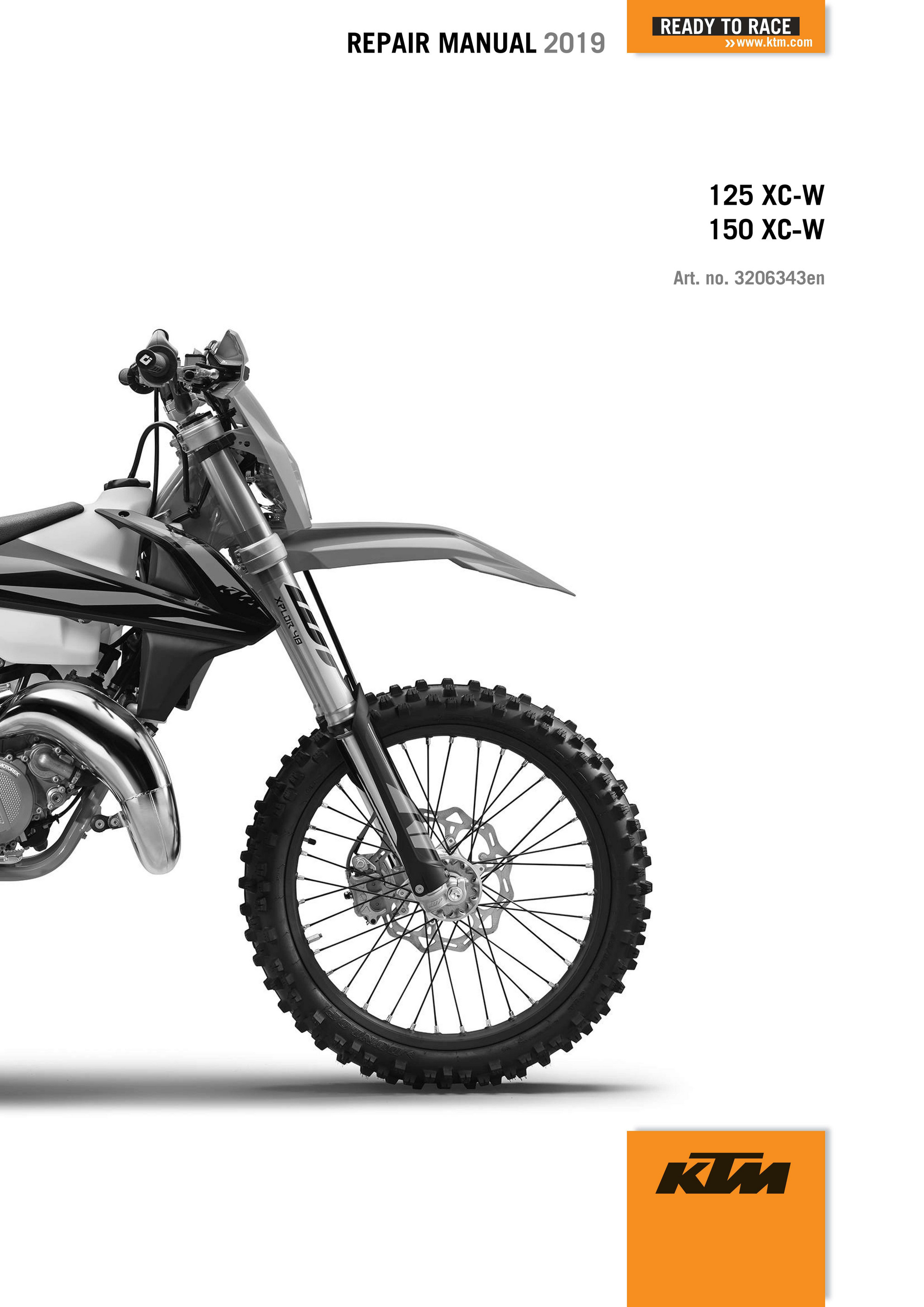 My publications - 2019 KTM 125-150 XC-W 