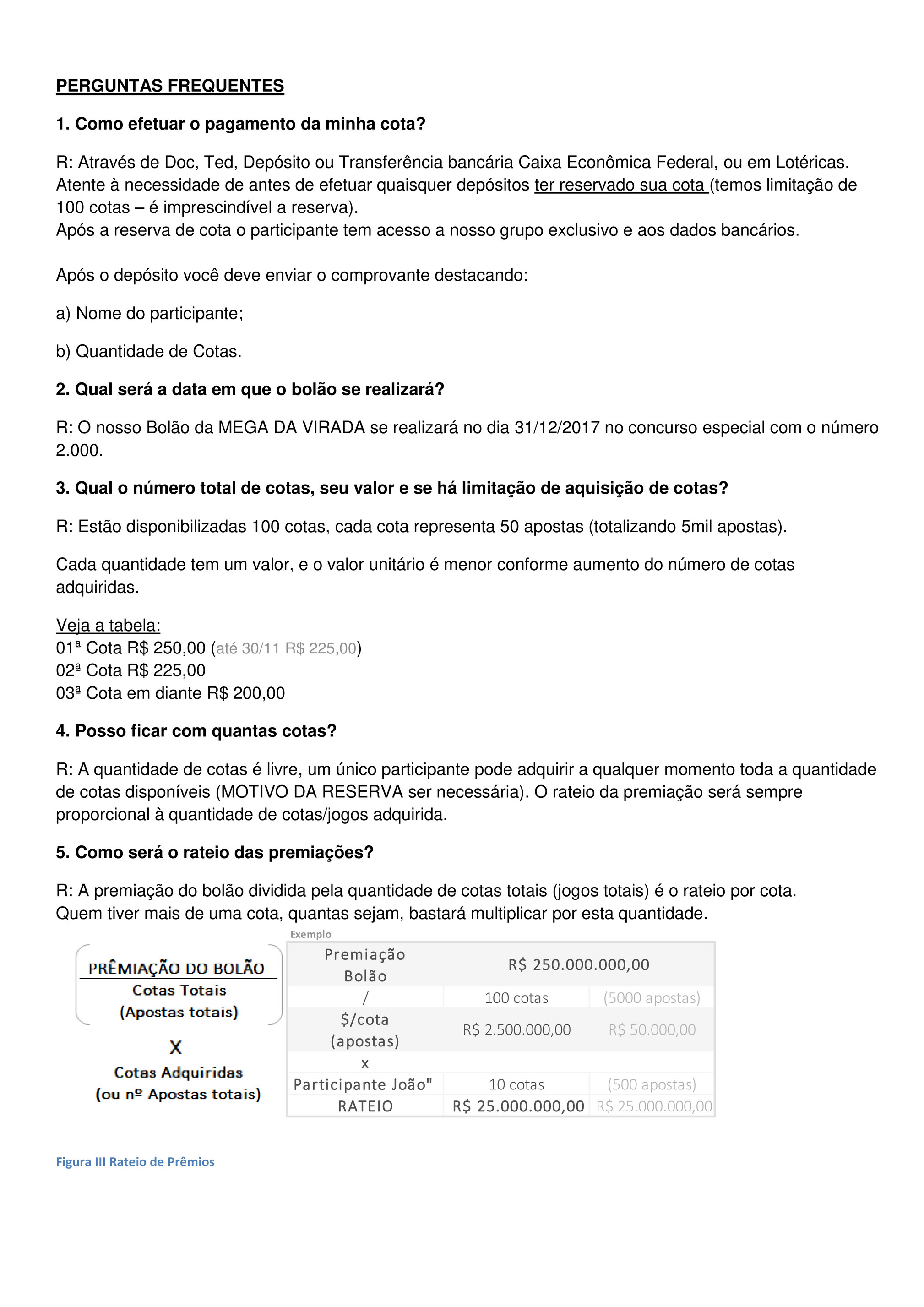 lotericosanonimos - Descrição - Regras Bolão - MEGA DA VIRADA18 - Page 5 -  Created with Publitas.com