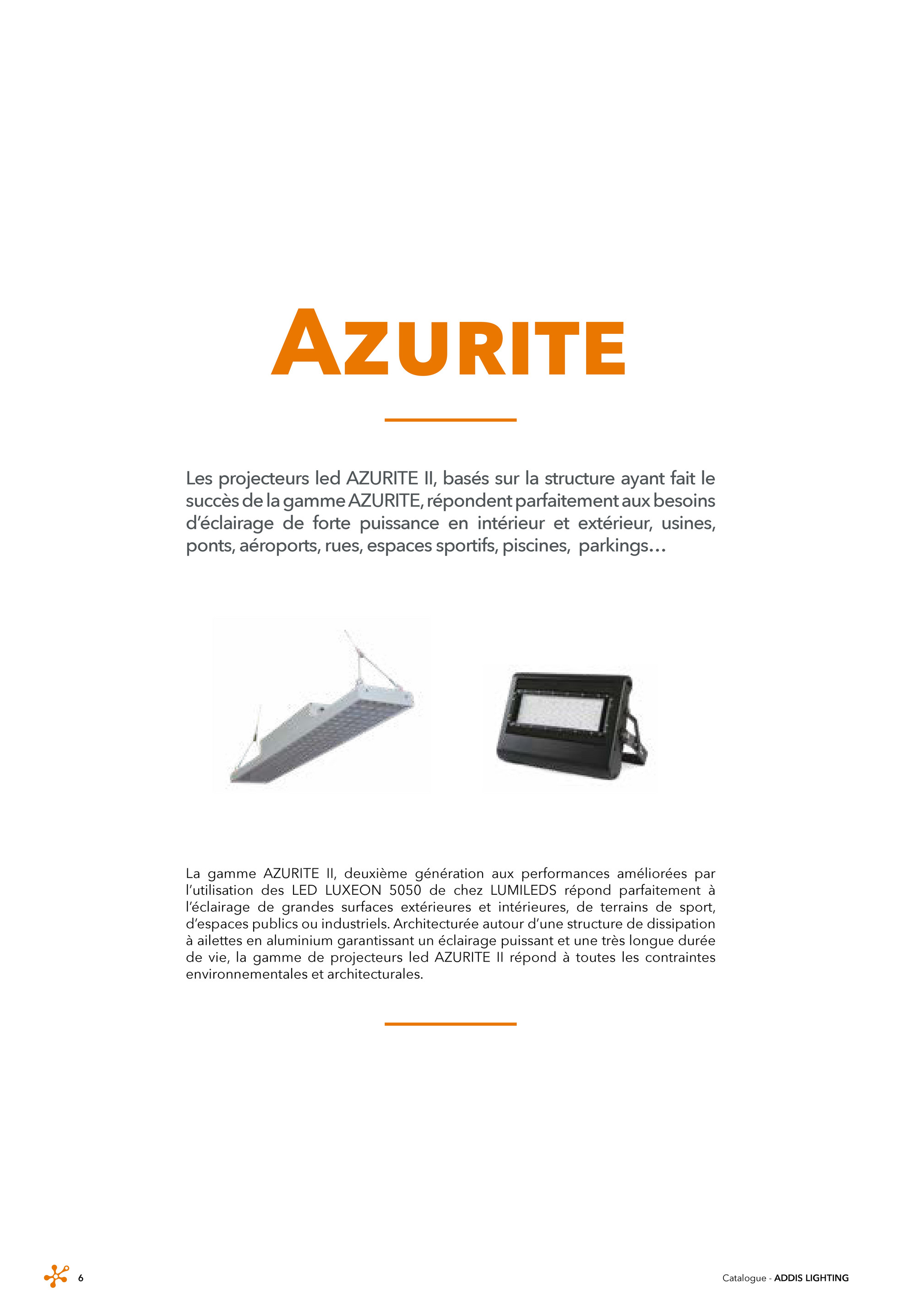 Projecteur LED Azurite 1000W - Addis Lighting