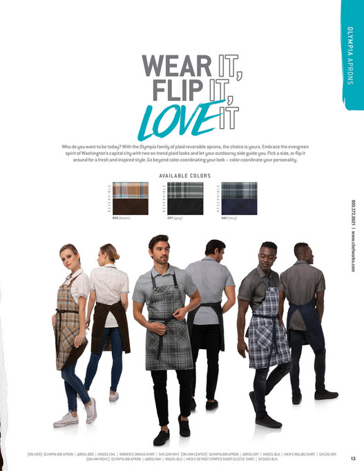 Chef Works Chef Works Urban Catalog 2020 Page 1213