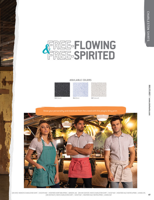 Chef Works Chef Works Urban Catalog 2020 Page 4647