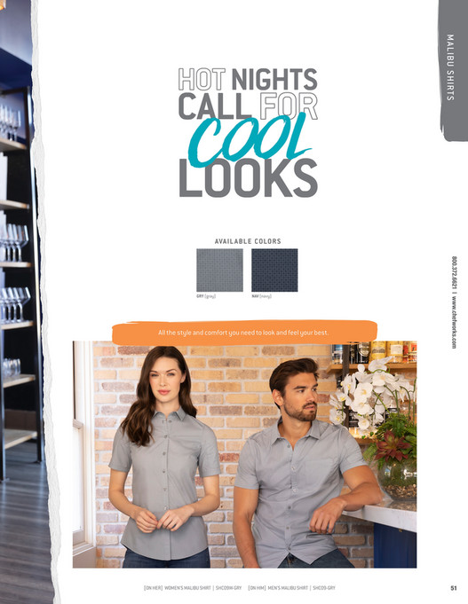 Chef Works Chef Works Urban Catalog 2020 Page 5051