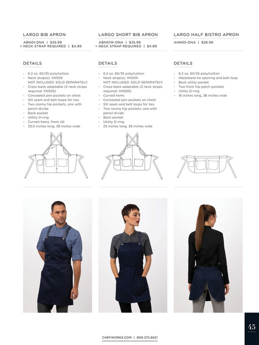 Chef Works Contemporary Catalog 2020 Page 4445