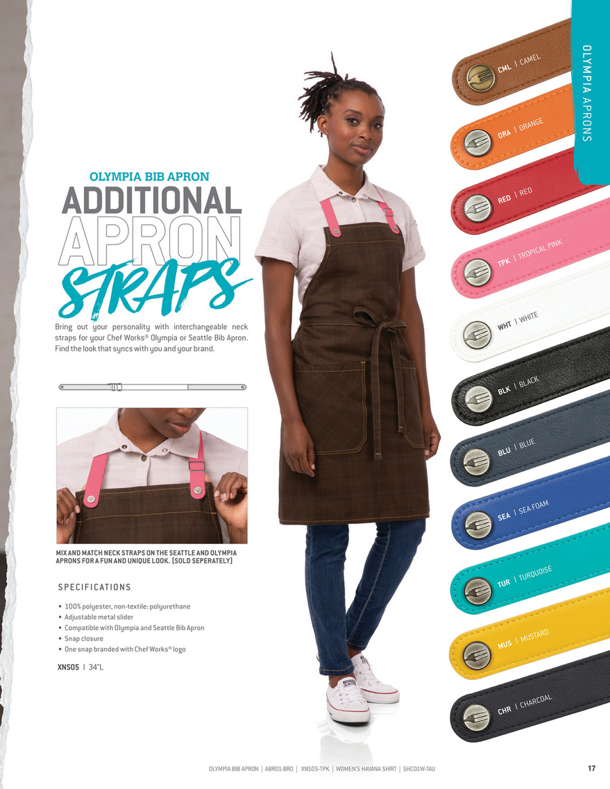 Chef Works Urban Collection Catalog - Page 16-17