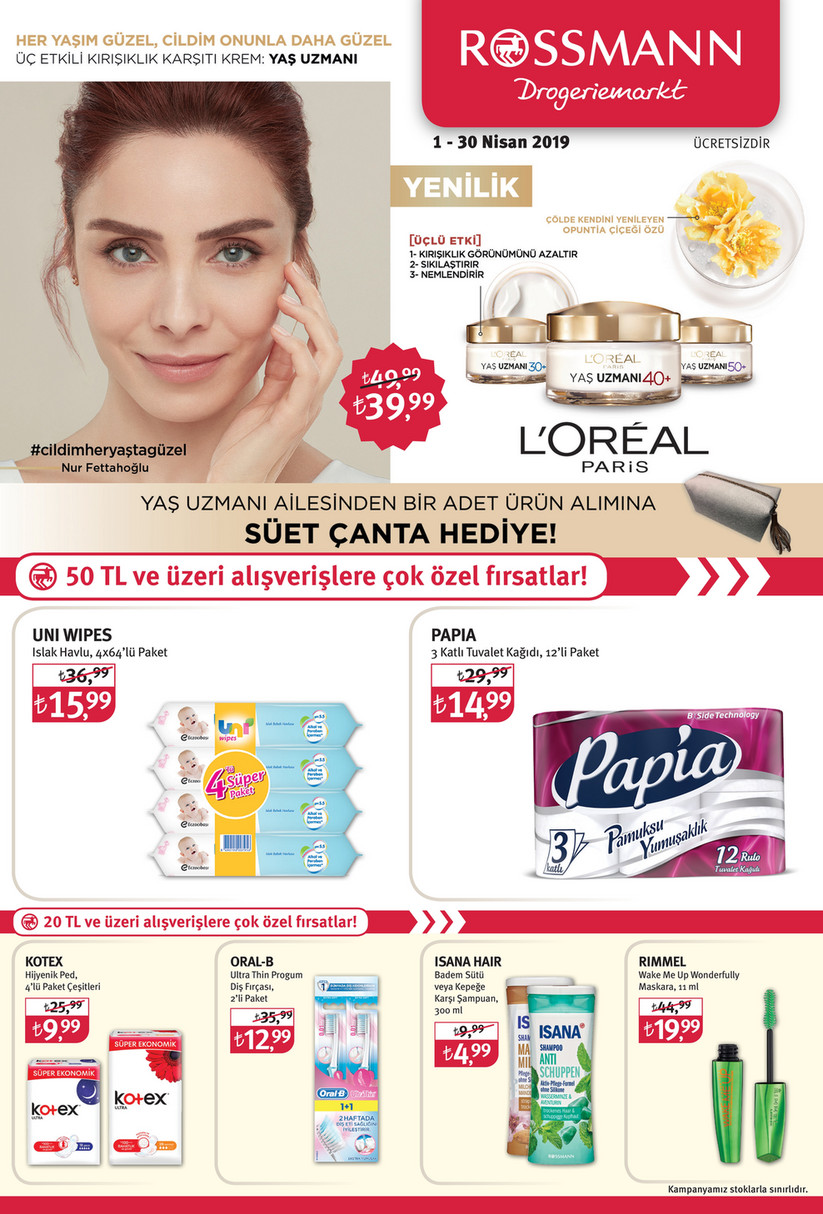rossmann nisan katalogu