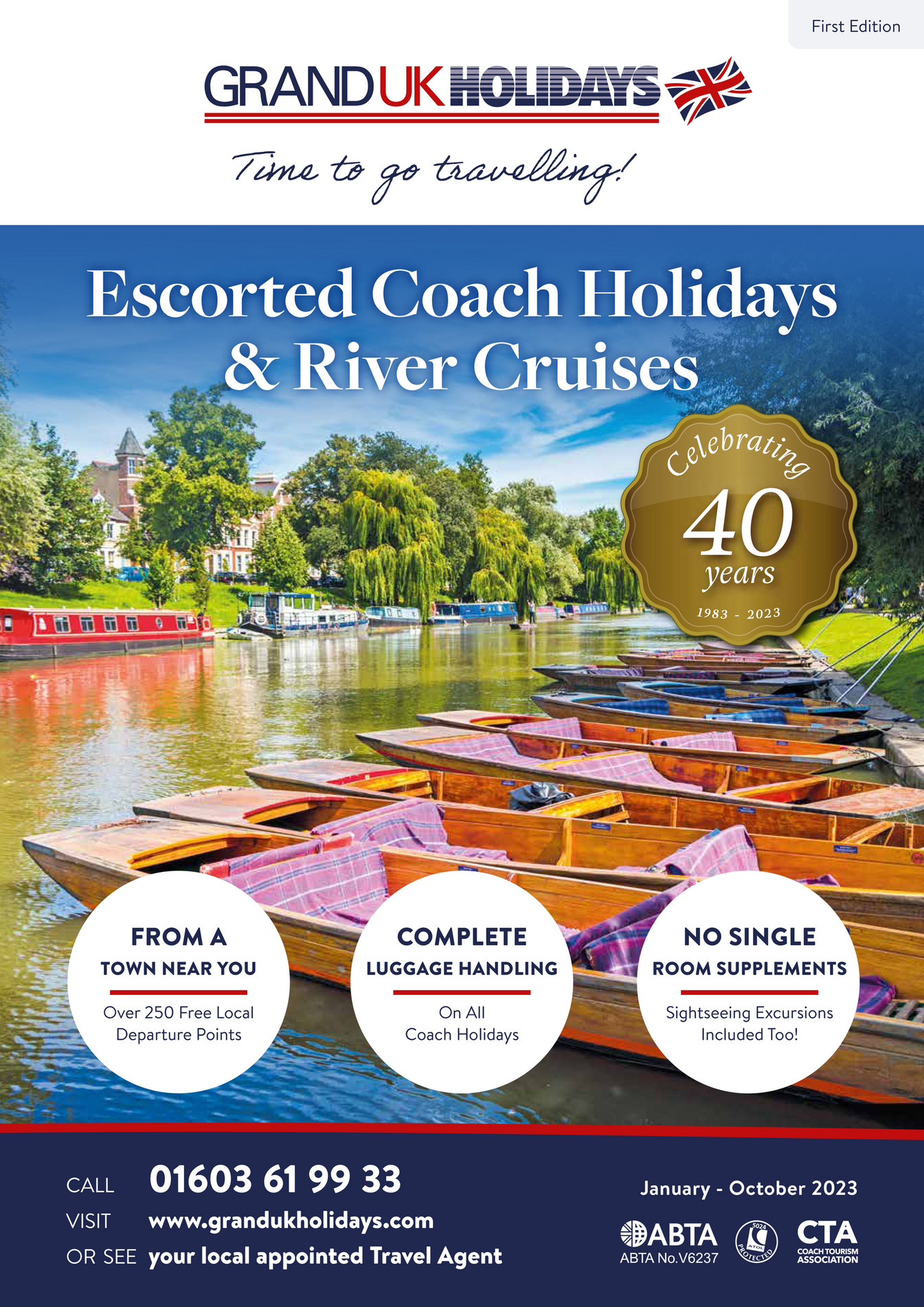 The UK Holiday Group Grand UK Holidays 2023 Brochure Page 2 3 