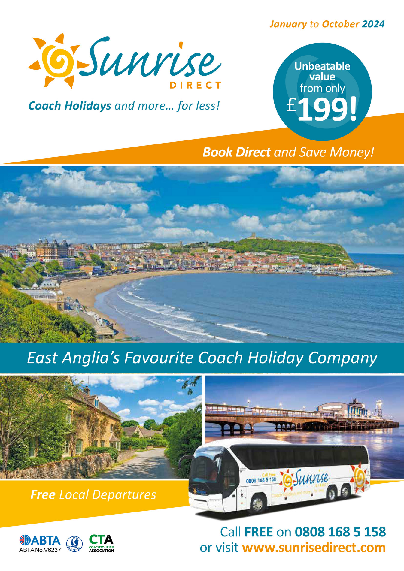 SunriseDirect Coach Holidays Brochure 2024 Page 4041 Created with