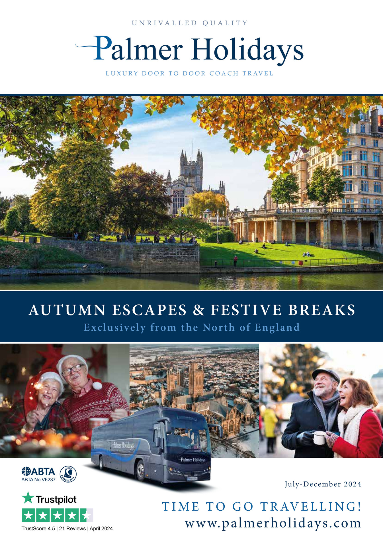 Palmer Coach Holidays Autumn & Festive Brochure 2024 Page 23 Created with