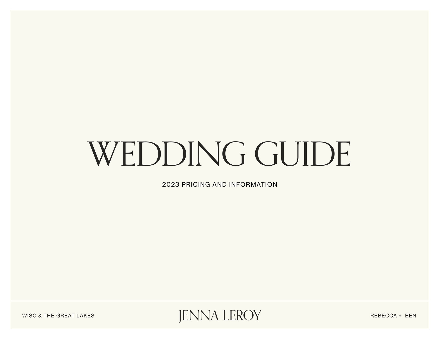 My Publications - 2023 Wedding Guide 