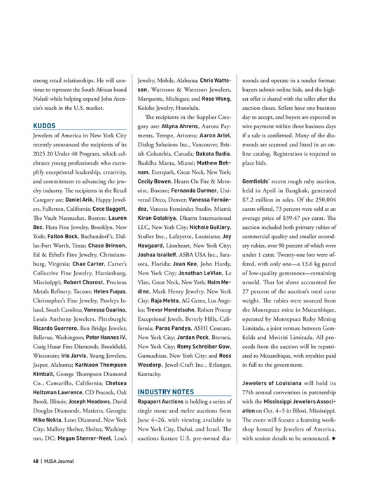 MJSA - MJSA Journal_June_Issue_062025 - Page 60 - Created with Publitas.com