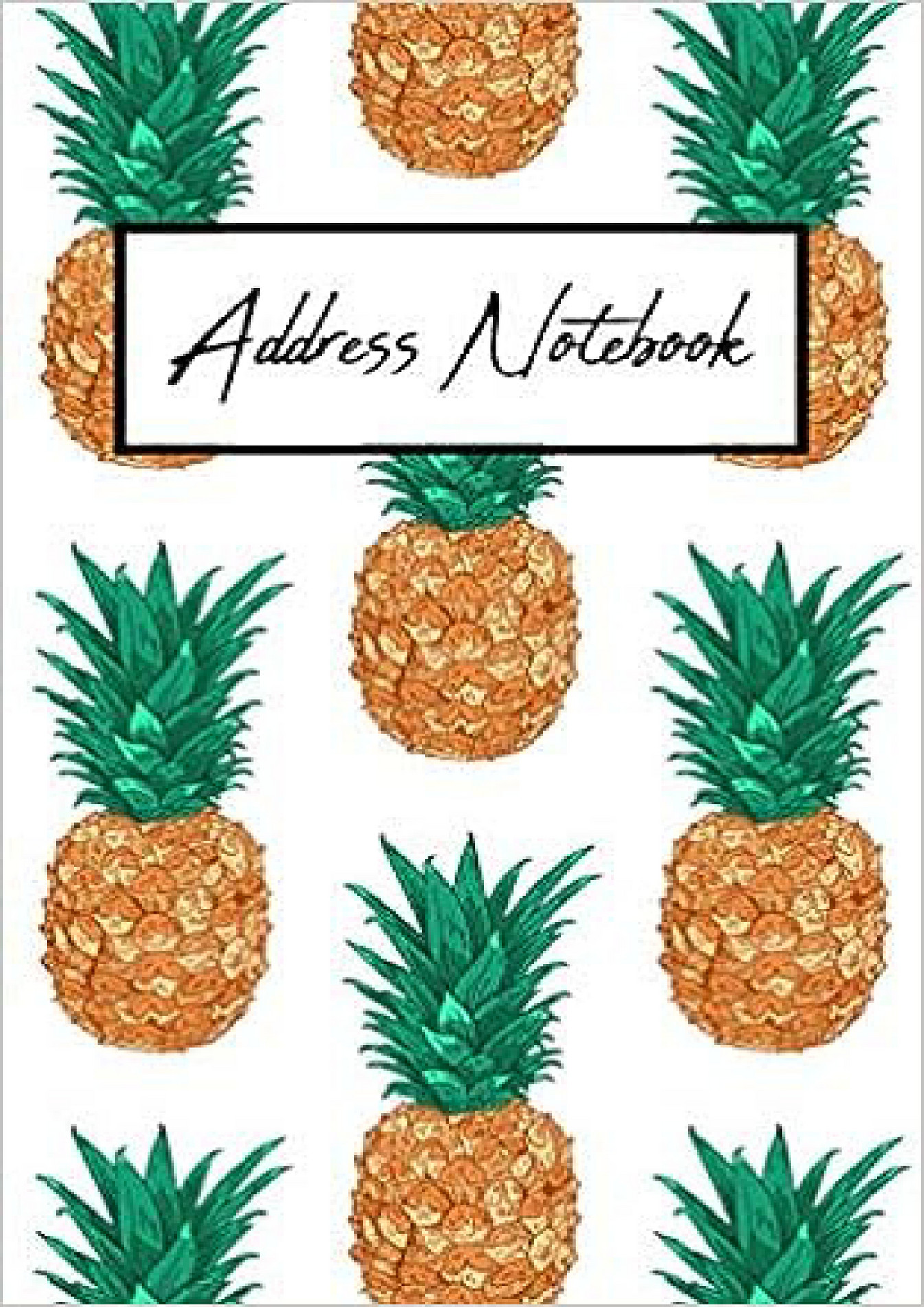 Barton PDF Address Notebook Address book with alphabetical tabs to