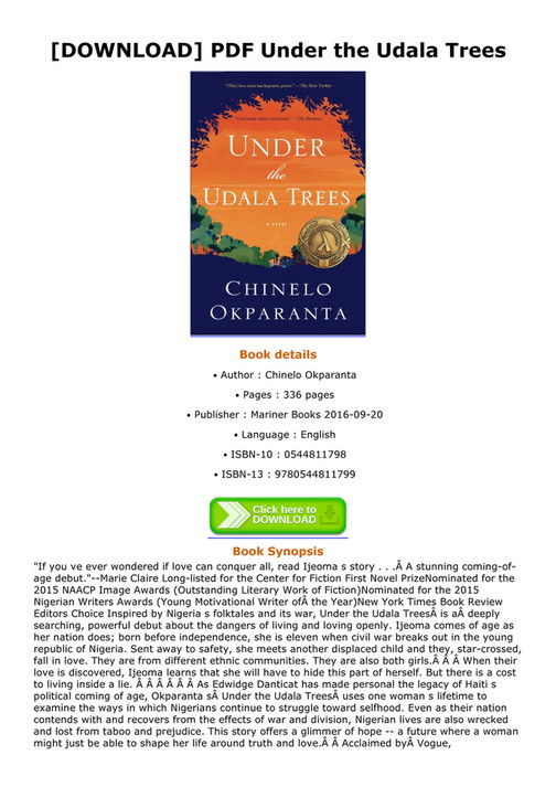 Jacqulyn - DOWNLOAD PDF Under the Udala Trees - Page 1 - Created with ...