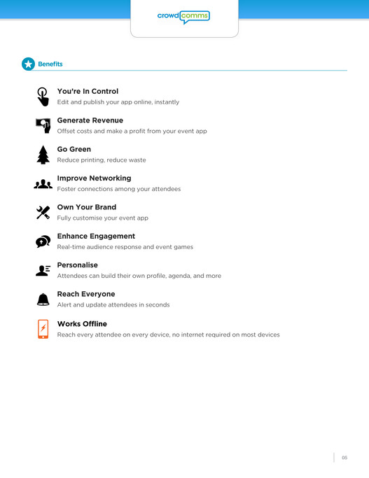 My publications - CrowdComms test - Page 1 - Created with Publitas.com
