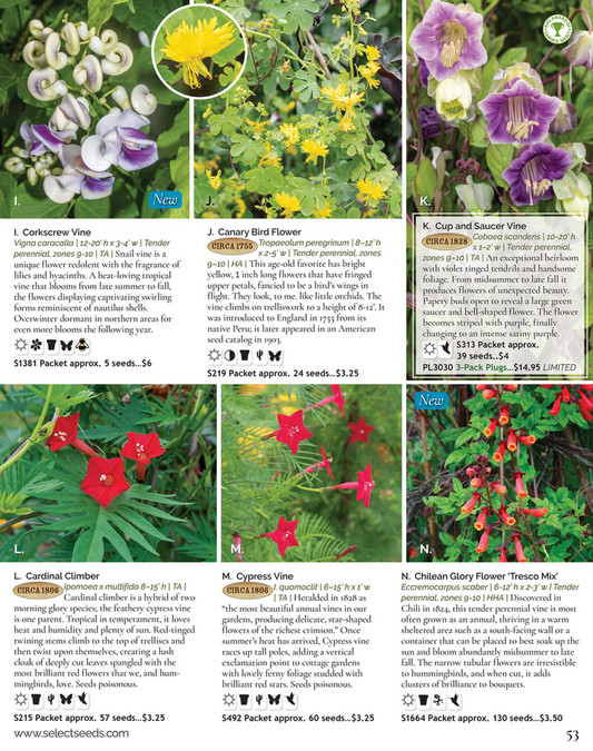 Select Seeds, Co. 2024 Catalog Page 5253 Created with