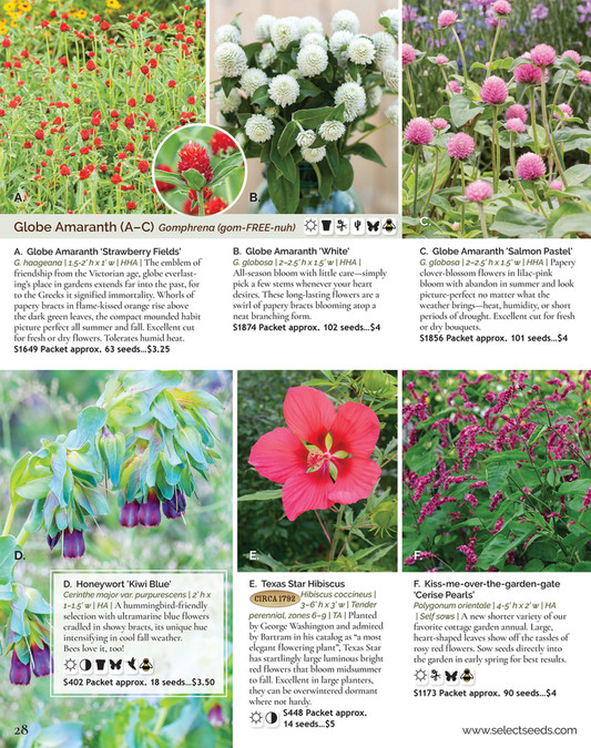 Select Seeds Co 2024 Catalog Page 28 29 Created With Publitas Com   D0ecba98 E4f9 4bfd Bb71 A11c6c99b8dc At600 