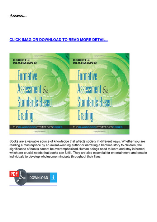 Leopoldo - READ Formative Assessment and Standards Based Grading The ...
