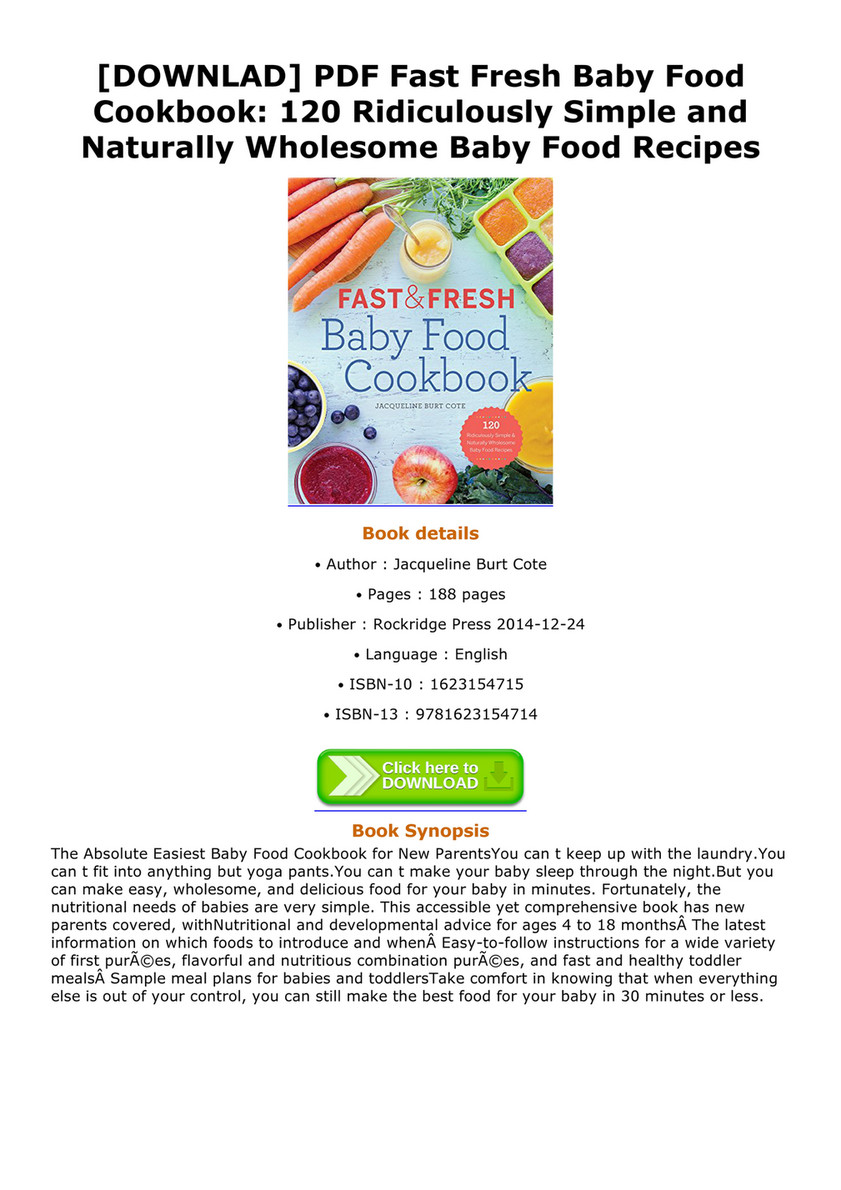 Baby Food Recipes Pdf Deporecipe co baby-food-recipes-pdf-deporecipe-co