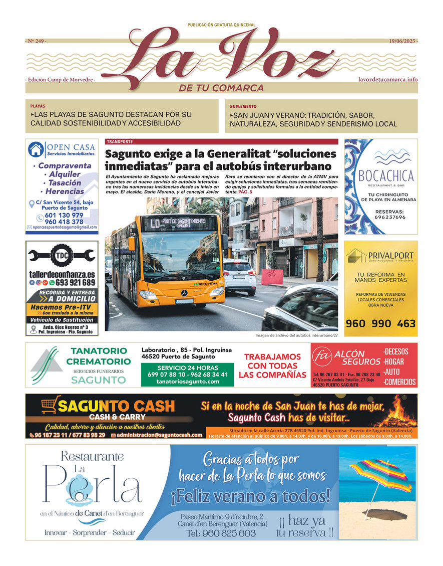 Portada Número 250
