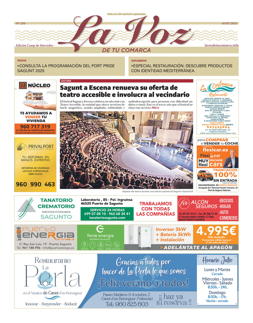 Portada Número 250