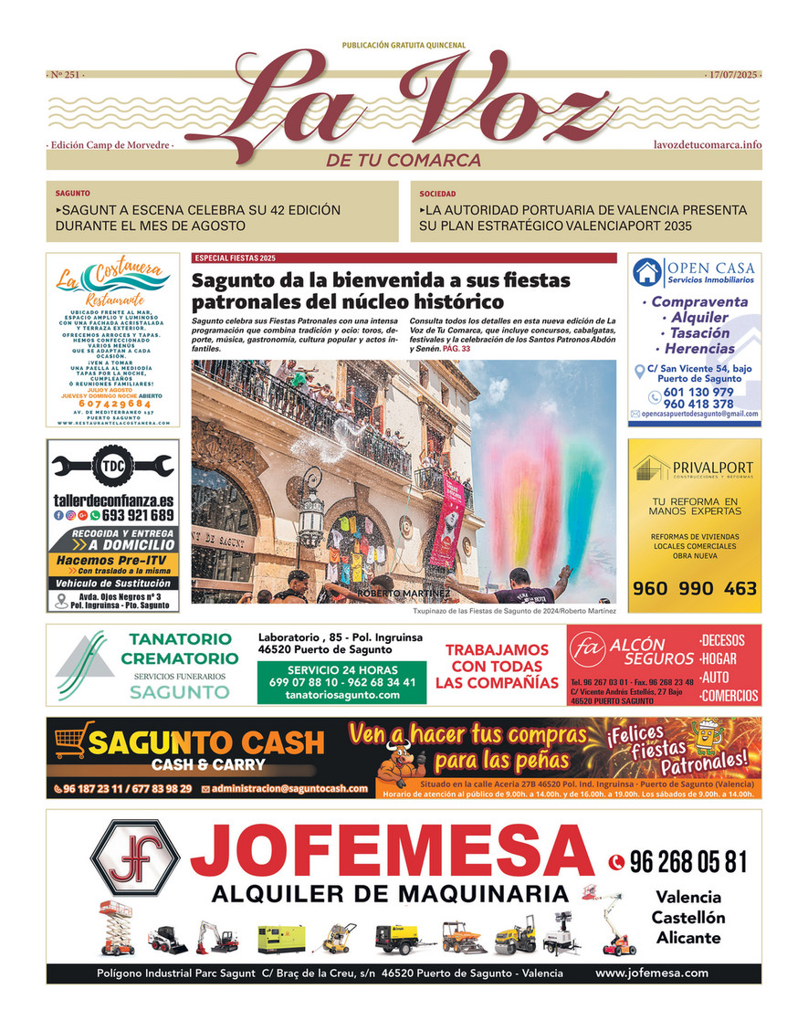 Portada Número 251