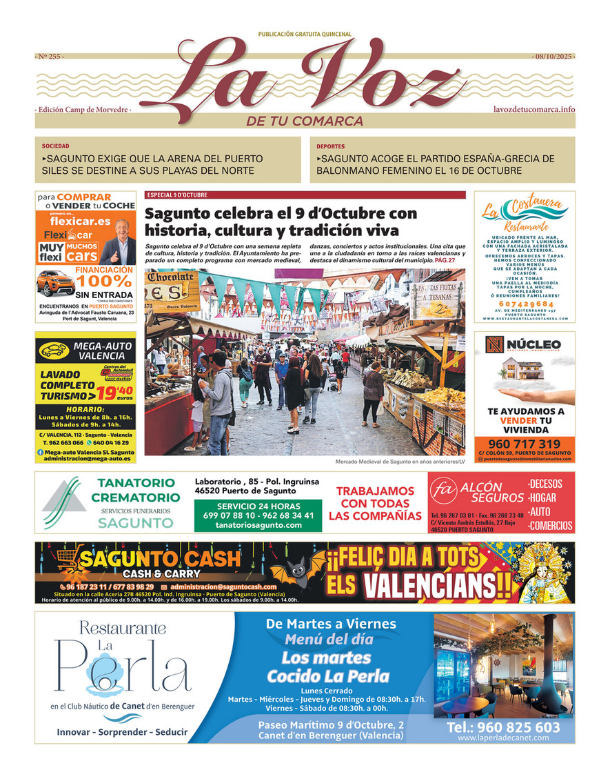 Portada Número 255