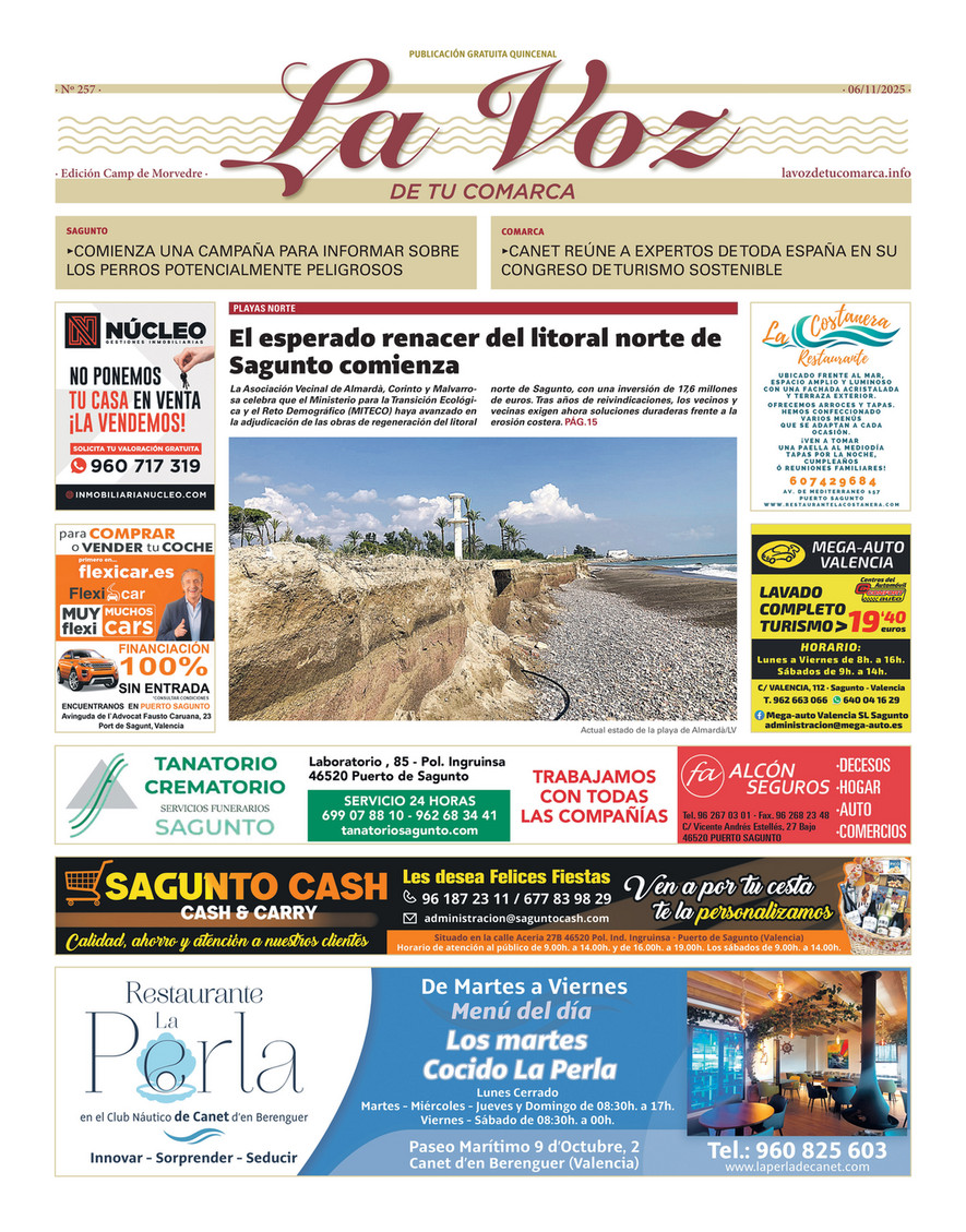 Portada Número 257