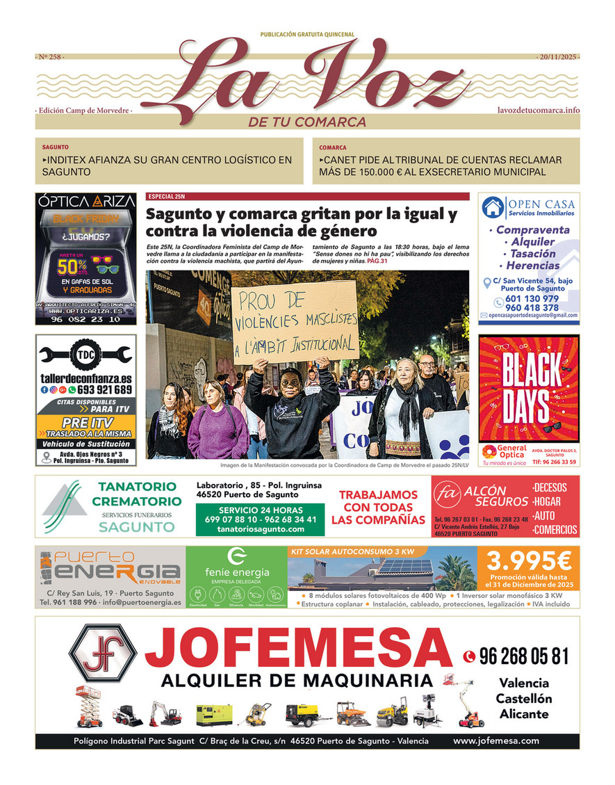 Portada Número 258