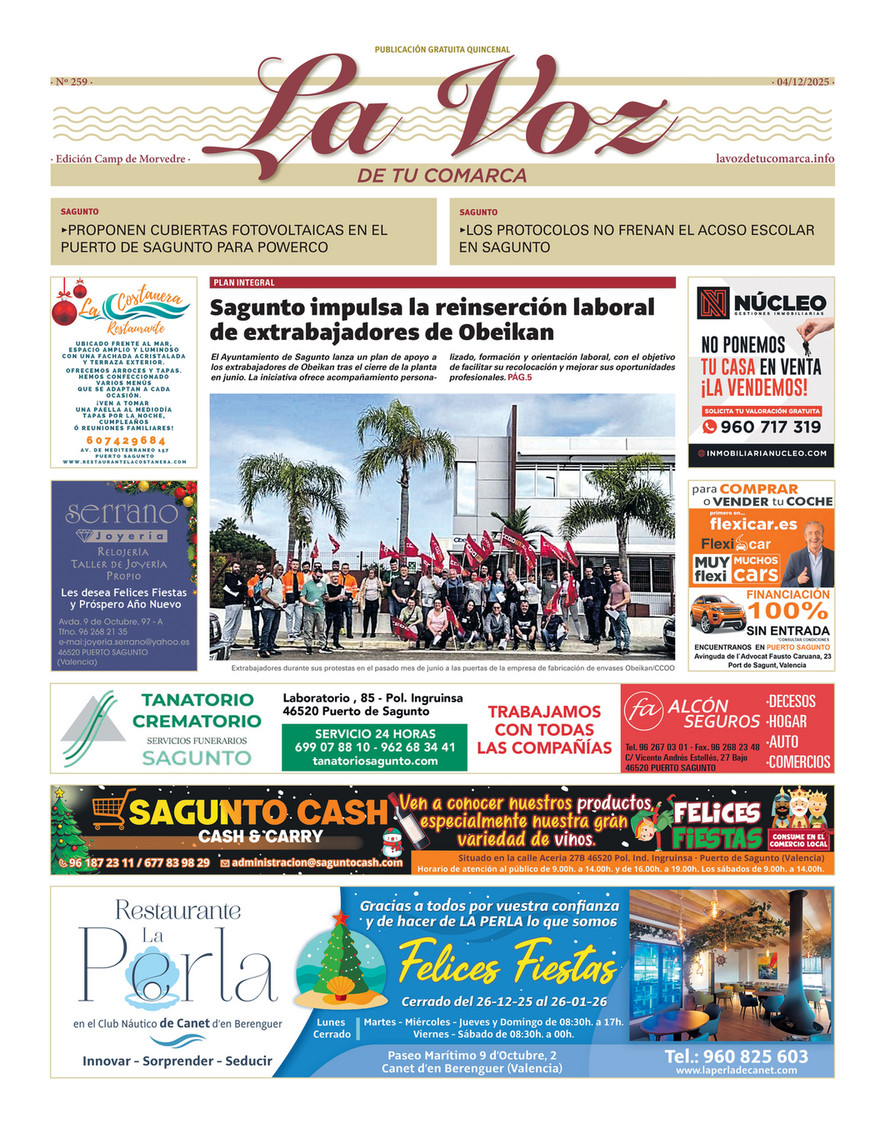 Portada Número 259