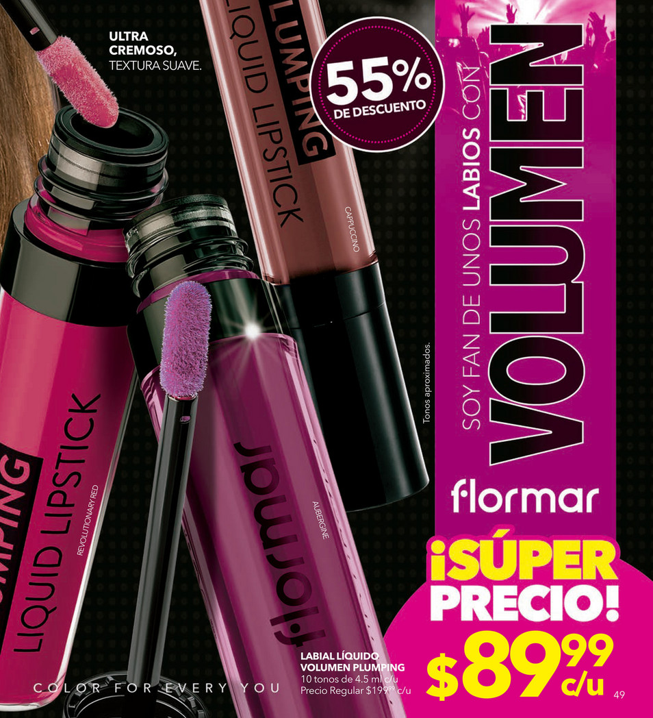 plumping liquid lipstick flormar