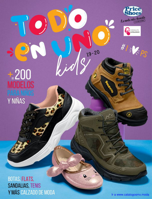 pestillo Ver internet Derritiendo Catalogo Infantil Price Shoes 2022 23 » Calzado Niñas Niños | CatalogosMX