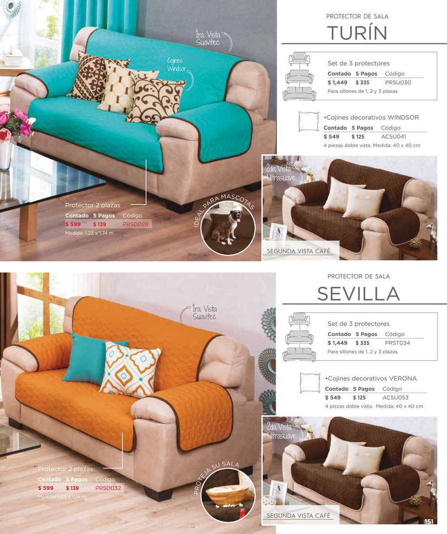 Set De Cojines Decorativos Para Cama, Doble Vista