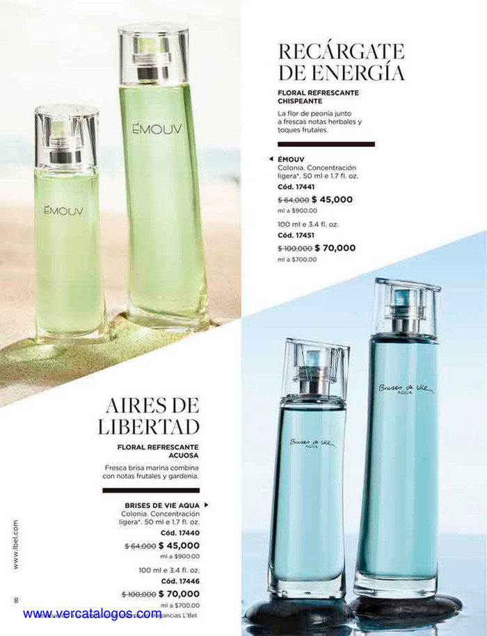 Brises de Vie AQUA 3.4oz Perfume for Women By L'bel