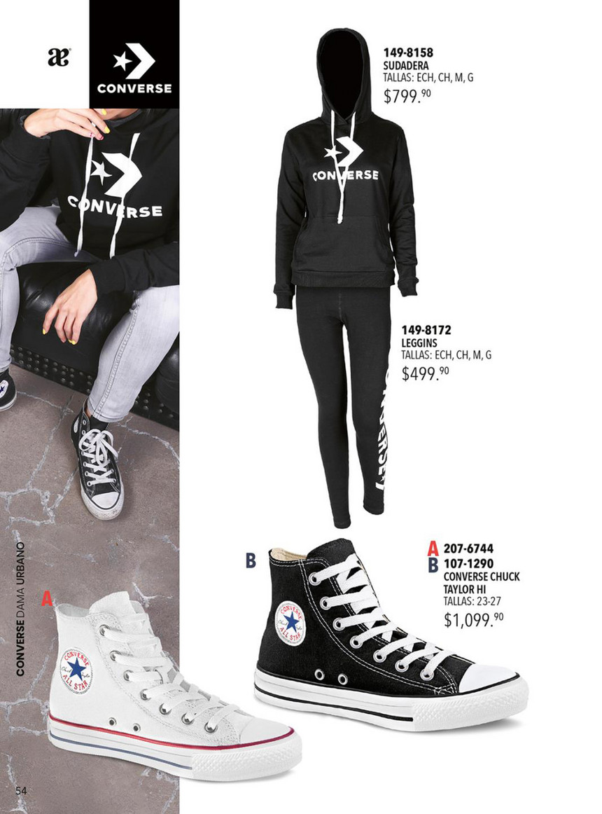 tenis converse catalogo