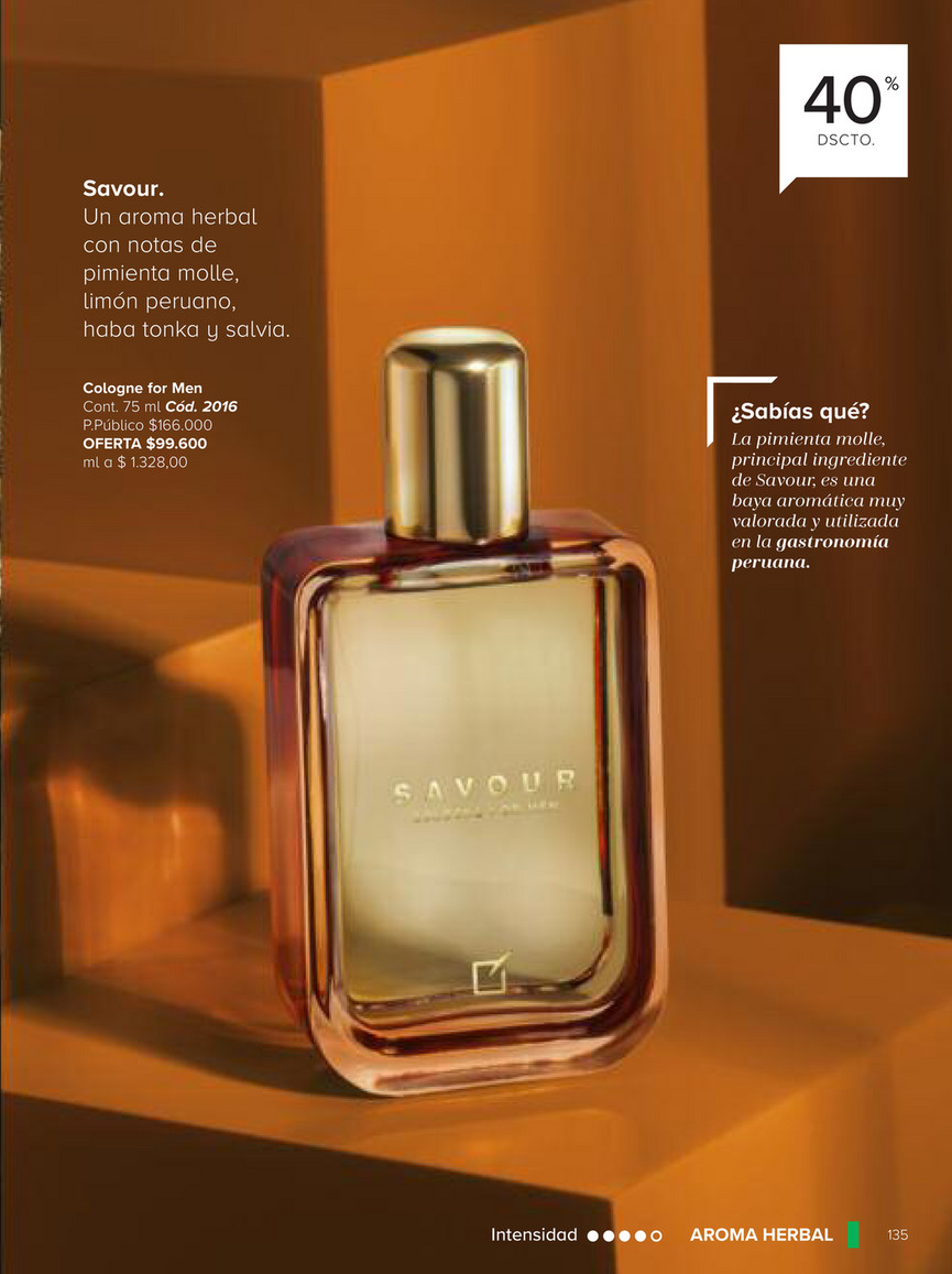 Perfume savour best sale yanbal precio