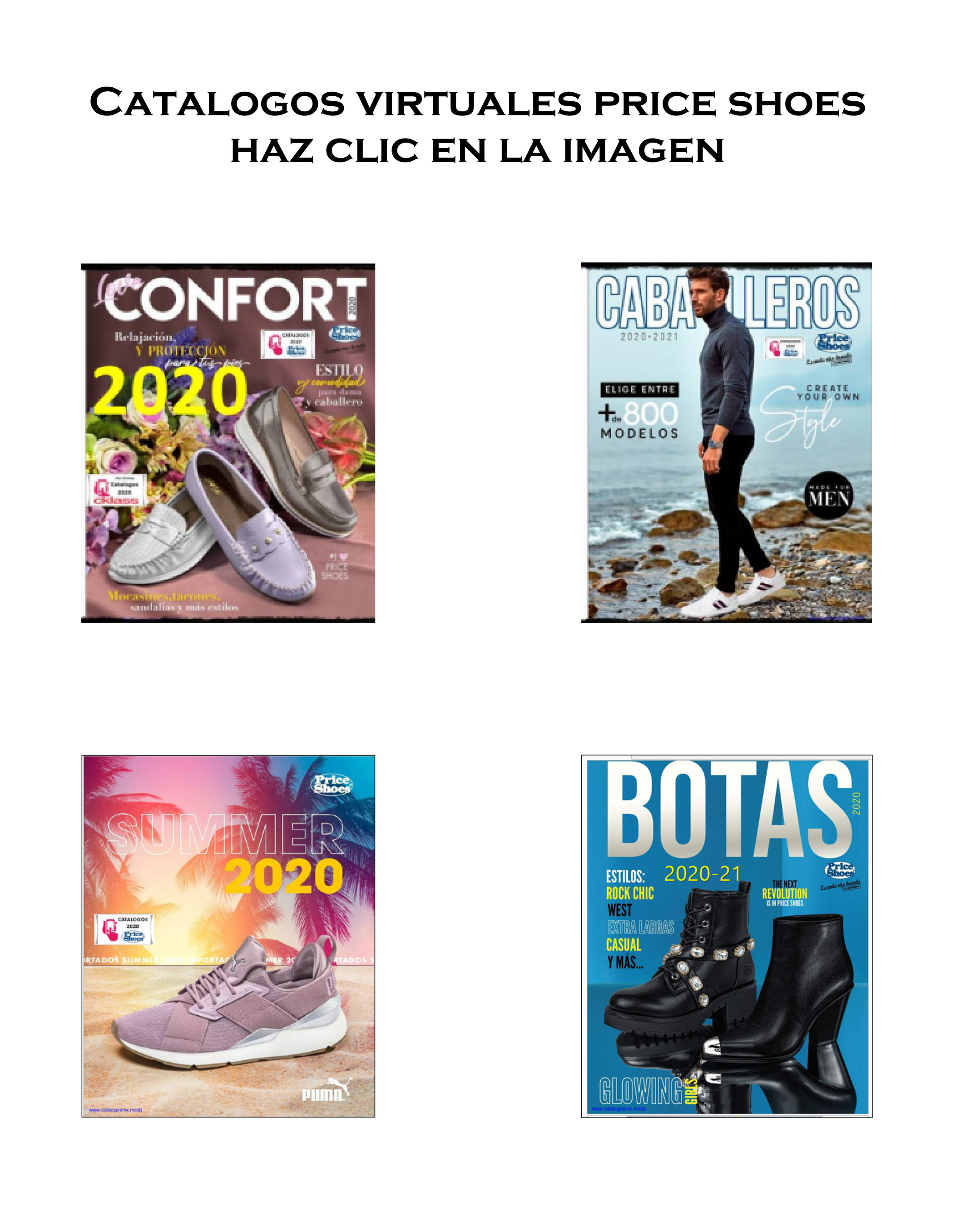 Catalogo virtual price shoes fashion 2020 caballeros