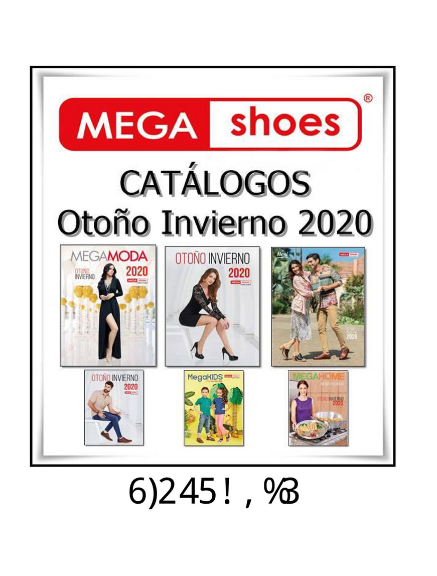 Catalogo mega shoes otoño invierno online 2020