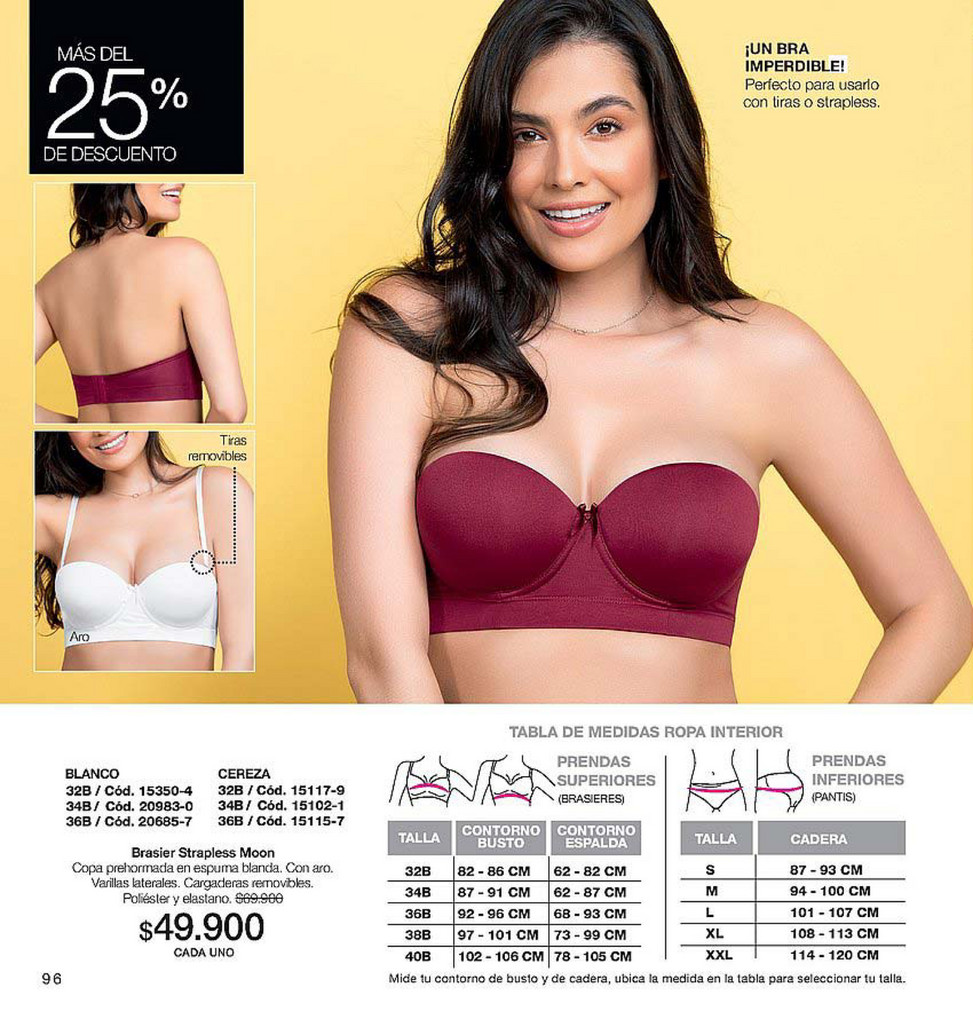 Ropa interior best sale avon catalogo