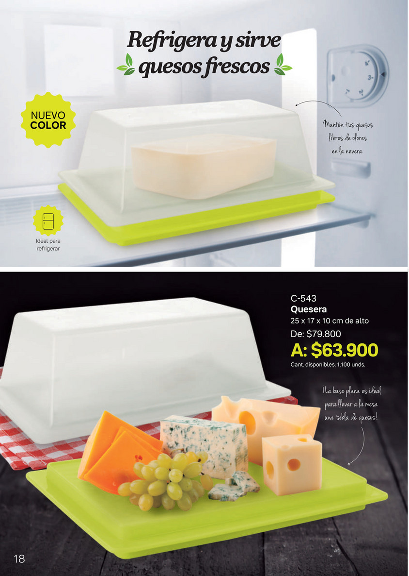 Tupper Barranquilla - ¿Te encanta el queso, pero no sabes cómo guardarlo en  el refrigerador para preservar su sabor y frescura? ¡No busques más!  Diseñamos nuestra colección de queseras CheeSmart pensando en