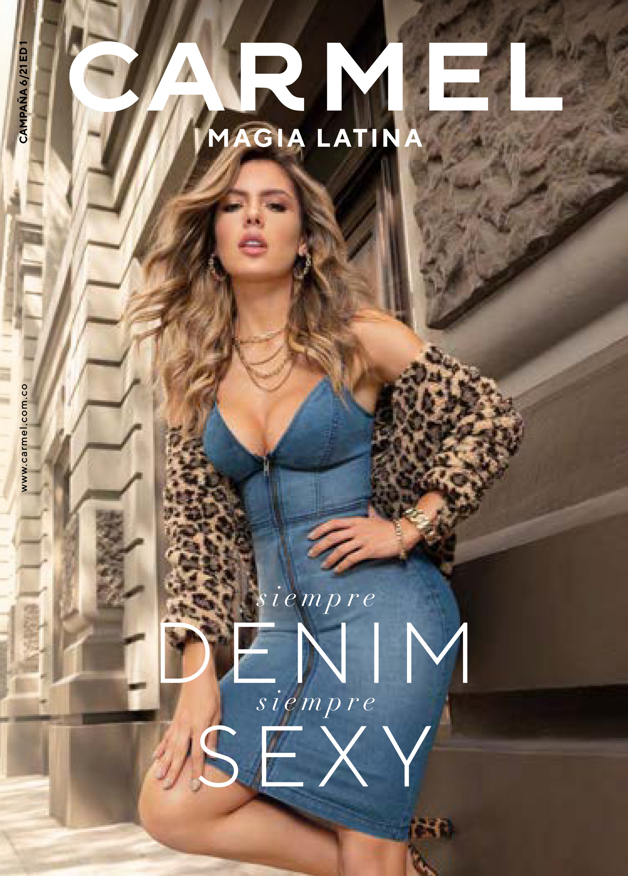 Revista Carmel CatÃ¡logo Carmel CampaÃ±a 13 2021 Vestido Catalogo