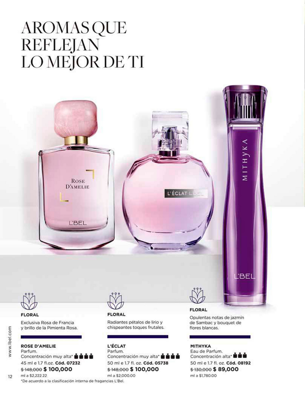 L'bel Mithyka Eau de Parfum for Women 1.7 fl.oz.