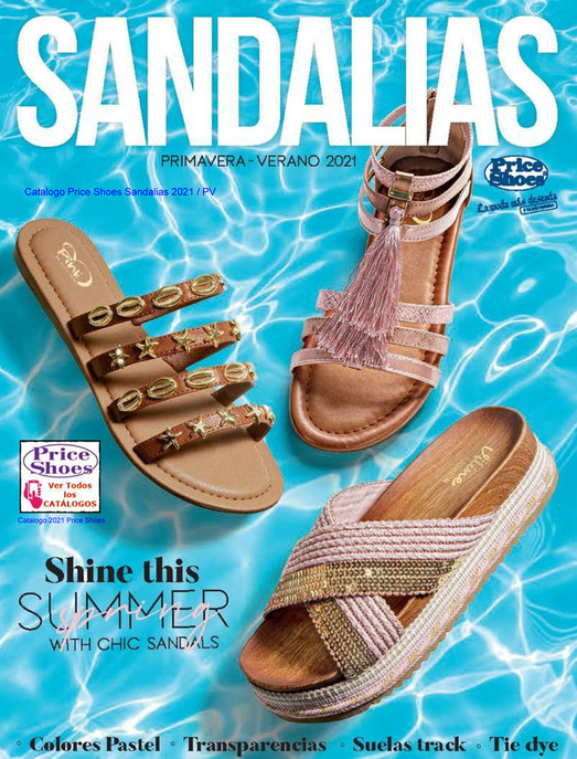 SANDALIAS PRICE SHOES - 2023 » Sandalias Mujer | CatalogosMX