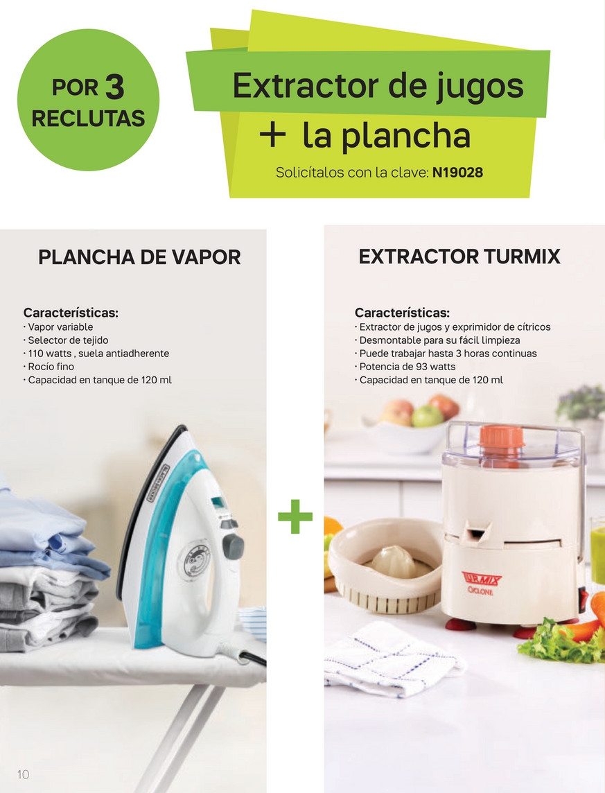 Plancha de vapor 1L 3.5 Bars Turmix -Fem- - Quien tiene el mejor precio? -  Nau