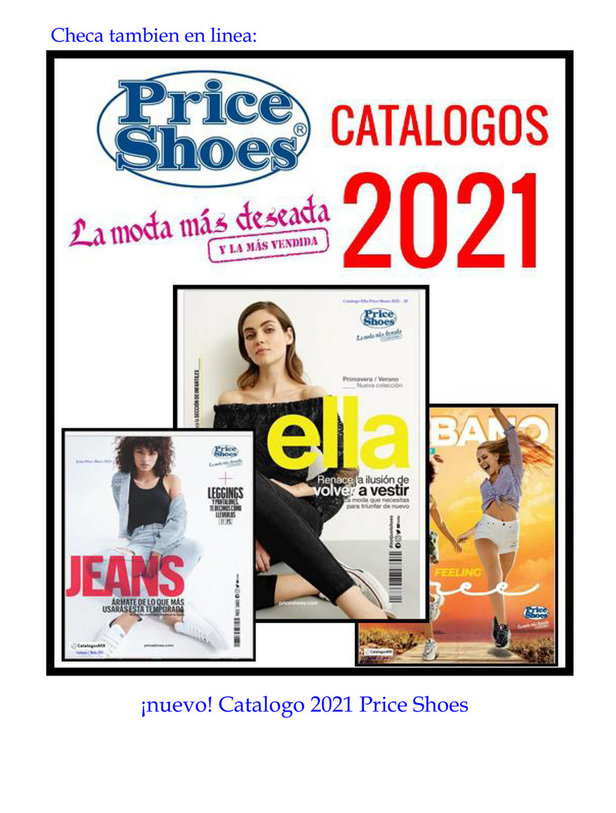 Catalogo price fashion shoes ella 2019