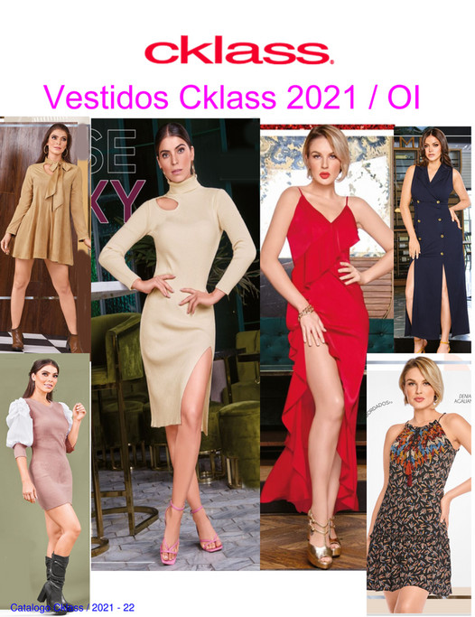VESTIDOS CKLASS 2023 (P/V) |» Vestidos Class