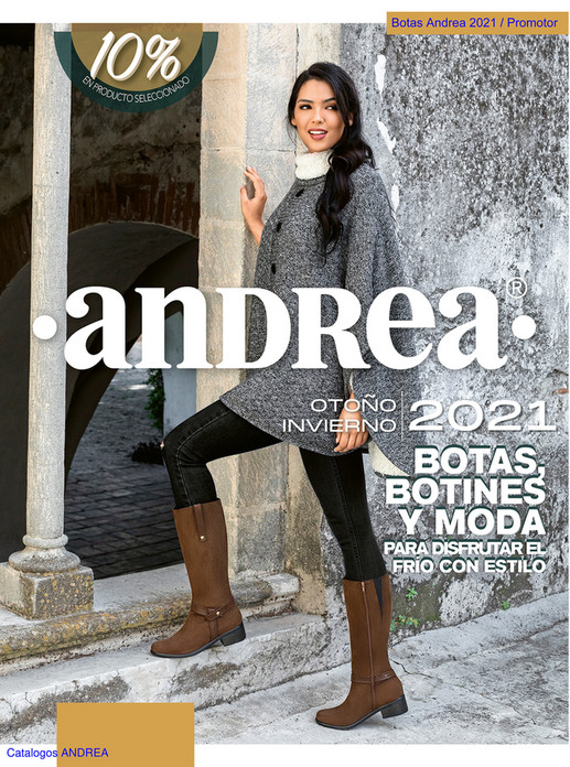 sector prueba Samuel BOTAS ANDREA y Botines Andrea Mujer (OI) 2022 | CatalogosMX