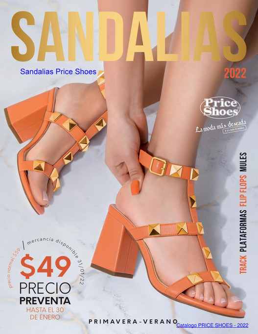 SANDALIAS PRICE SHOES - » Sandalias Mujer | CatalogosMX
