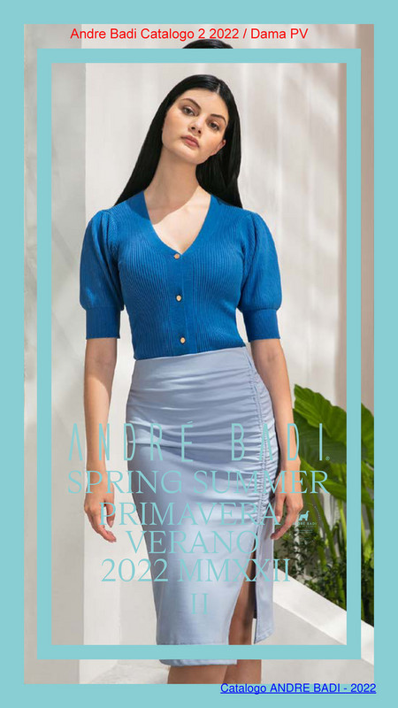 ANDRE BADI » Catalogos » Pri/Ver » Outlet » 2022 | CatalogosMX